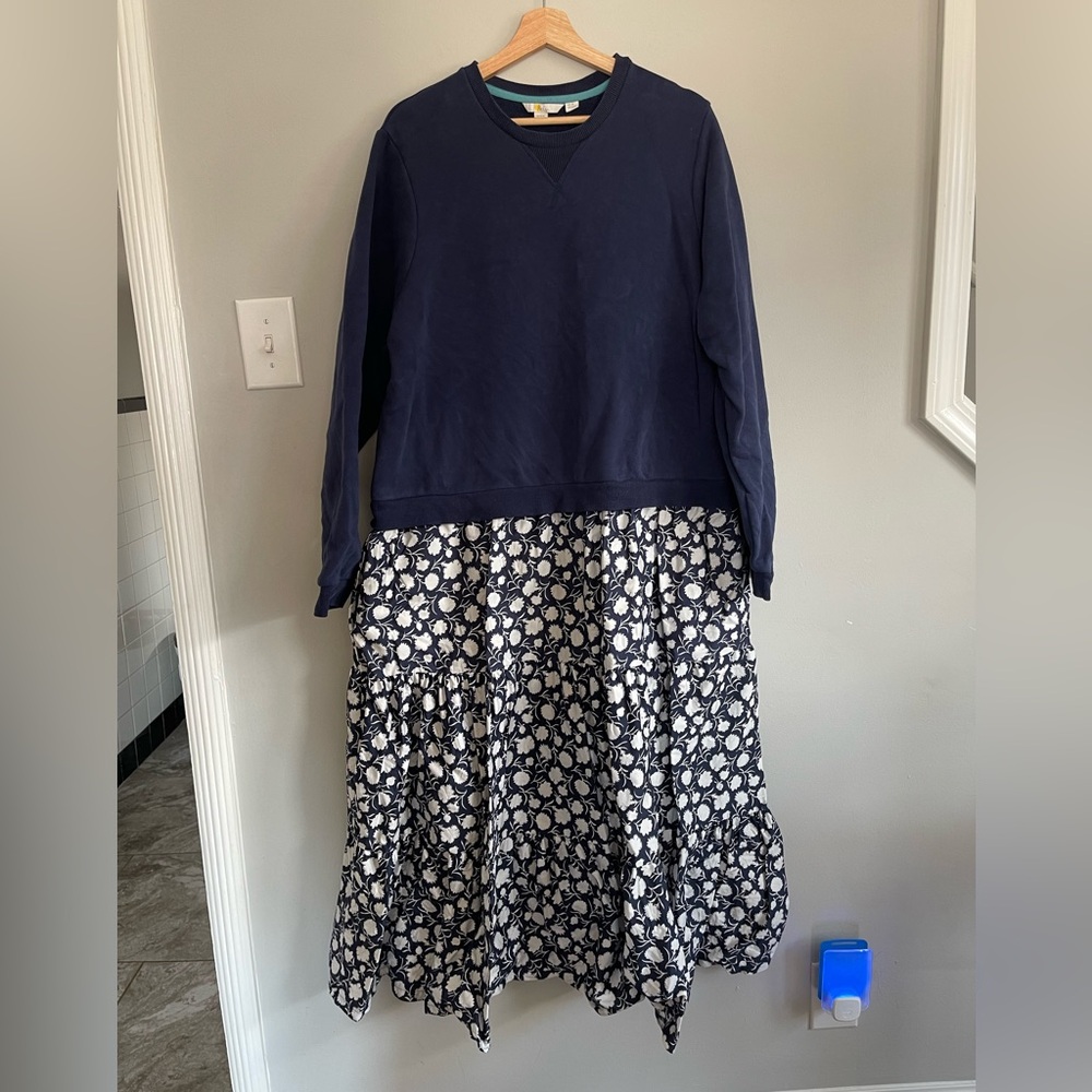 Boden Mix Tiered Maxi Dress - Picture 12 of 12